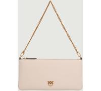 Pinko Flat Horizontal Shoulder bag, female, off-white