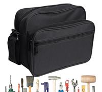 Shoulder Bag - Polyester 7.87 x 4.72 x 9.84 Inches | Tool Bag Compact | storage organizer utility tote bag multi pockets repair workshop maintenance quality