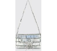 Shoulder Bag SELF-PORTRAIT Woman color Silver - Size: OS - female