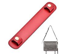 Shoulder Bag Strap Pad - Removable PU Shoulder Straps Pads with Two Buttons - Bag Necessities for Business Travel, Travel, Shopping, Meeting