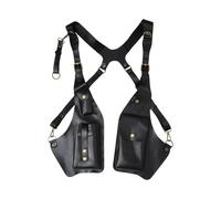 Shoulder Bag Under Armpits - Vintage Underarm Strap Pouch | Anti-Theft Shoulder Bag Under Armpits, Vintage Waistcoat B́ag, Adjustable Śhoulder Strap Unisex Comfortable B̀ag For Commuting, Travelling