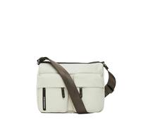 Shoulder Bag with Double Front Pocket Mandarina Duck Hunter Blanc 21x28x11 cm