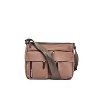 Shoulder Bag with Double Front Pocket Mandarina Duck Hunter Marron 21x28x11 cm