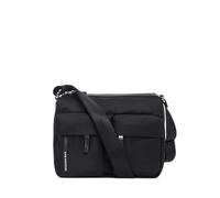 Shoulder Bag with Double Front Pocket Mandarina Duck Hunter Noir 21x28x11 cm