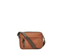 Shoulder Bag with Front Pocket in Nylon Mandarina Duck Hunter Marron 15x21x8 cm