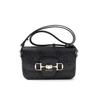 Shoulder bag with logo for women Guess Janie Noir TU