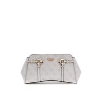 Shoulder bag with logo for women Guess Leona Beige TU