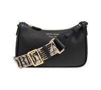 Shoulder Bag with Printed Logo - female - Emporio Armani - Shoulder Bags - Black - ONE SIZE - Bags ONE SIZE