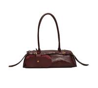 Shoulder Bag Women Trendy Evening Clutches Purse Leather Under The Arm Purses Hoboes Toted Handbag With Zipper Closure Trendy Underarm Bag