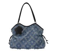 Shoulder Bags, Denim Tote Bag, Top Handle Underarm Purse for Daily Office, Work, Outing & Social Occasions, Designed for Women & Modern Fashion Ladies