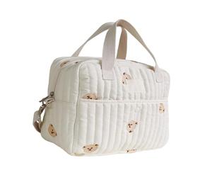 Shoulder Bags Diaper Bag Embroidered Pattern Mom Bag Large Capacity Cosmetic Storage Bag Handbag Women Crossbody Bag Getaway Bag