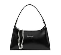 Suave Ace Leather Bag with Zip Fastening Black
