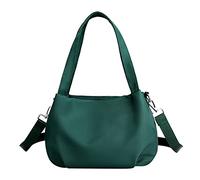 Shoulder Bags Tote 2022 Nylon Bag Fashion One Shoulder Drawstring Crossbody Straddle Light Versatile Casual Bag Small Fresh (GN2, One Size)