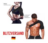 Shoulder Brace For Women And Men, Breathable Fabric Compression Sleeve Ensures Comfortable Adjustable Support, Perfect For Rotator Cuff Injuries And T