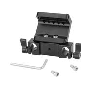 Shoulder Camera Baseplate With 15mm Rod Clamp Railblock Attachment For Rod DSLR Camera Accessories