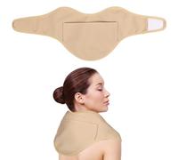 Shoulder Castor Oil Pack, Organic Castor Oil Pack Castor Oil Pack Organic Castor Oil Pack Wrap Castor Oil Pack for Neck and Shoulder, Not Included Castor Oil (Khaki)