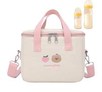 Shoulder Diaper Bag, Diaper Bag, Travel Diaper Bag | Diaper Bags Tote with Insulated Diaper Compartment, Large Storage Bag, Pink, Fare riferimento alla descrizione