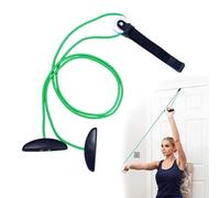 Shoulder Exercise Pulley System, Over Door Physiotherapy Rehab Rope Exerciser, Shoulder Pulley Rotator Recovery Exercise for Frozen Shoulder, Arm Rehabilitation(COLOR:Green)