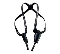 Shoulder Holster, Tactical Gun Holster Leather Concealable Double Shoulder Holster w/Adjustable Strap for 1911 92 96 45.43