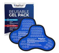 Shoulder Ice Pack for Injuries Reusable: Cold/Hot Therapy Wrap for Rotator Cuff Injuries, Bursitis & Swelling - Gel Ice Pack Reusable Compatible with Suptrust Shoulder Brace for Women and Men 2Pcs