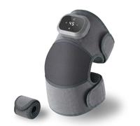 Shoulder Massager - Portable Shoulder Massage Device with Heat and Vibration, Triple Method Shoulder Massager, Touchscreen Control, 5 Heat & 3 Vibration Modes for Shoulders, Elbows and Knees