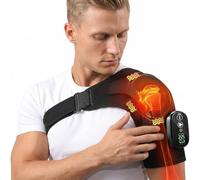 Shoulder Massager with Heat Triple Method Shoulder Massager for Pain Relief Deep Tissue Shoulder Pain Relief Shoulder Brace Ideal for Home Office