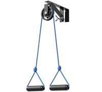 Shoulder Pulley for Physical Therapy, Over the Door Pulley with Metal Frame, Long Rope with Comfortable Handles, for Shoulder Rehab, Mobility Improvement, Shoulder Pain Reduction