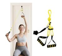 Shoulder Pulley Over The Door - Physical Therapy & Rehab Exercise System | Adjustable Resistance | Smooth Pulley System | No Installation Needed | Doctor Recommended for Shoulder Pain Relief