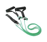 Shoulder Pulley Over The Door Pulley System for Physical Therapy and Shoulder Rehabilitation Exercise Equipment with Nonslip Handles- Green