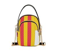 Shoulder Purse for Women Quilted Chain Strap Phone Wallet Handbag Trendy Crossbody Clutch Zipper Tote Provence Alpes Cote D'Azur Flag