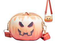 Shoulder Purse - Pumpkin Smiling Face Messenger Bag,Pumpkin Wallet Fashion Purse for Phone Document Shopping Travel Street Commute Work Date Daily Outdoor