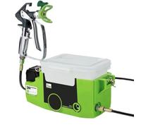 Shoulder Sprayer with Lithium Battery, Portable Backpack Sprayer for Small Area, Latex Paint Spraying Spray Gun