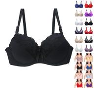 Shoulder Strap Bra for Women Sports Bra Pants Set Silk Underwear Sets Women Mastectomy Bras with Pockets Non Wired Strapless Nursing Bra Reusable Adhesive Bra Bra with R 3-Black 100E