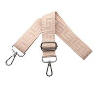 Shoulder Strap for Bag Adjustable Bag Straps Wide 3.8 cm with Silver Buckle, Handbags Straps Replacement for Women Crossbody Accessory, Light pink, K28