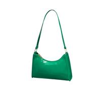 Shoulder Strap for Bags Striped Women's Faux Leather Shopping Bag Square School Bag Handbag Women's Shoulder Bag Shoulder Bags Shoulder Bags for Women Silver, Green, One Size