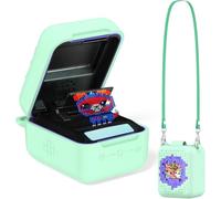 Shoulder Strap Protective Case for Bitzee Interactive Digital Pet - Child-friendly Portable Design, Shock-Absorbing Shielding for Easy Taking, Latest Accessories 2023 (Mint Green)