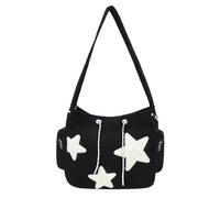 Shoulder Strap - - With Star Pattern, Large Capacity Shoulder Strap | Stylish Hand Shoulder For Girls, Spacious Messenger -, a, Se référer description