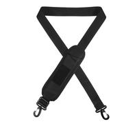 Shoulder Straps for Bags, 54 Inch Adjustable Crossbody Strap with Padded Metal Hooks Replacement Laptop Bag Shoulder Belt for Briefcase, Computer Messenger Bag, Luggage Duffel Camera (Black)