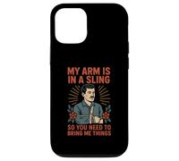 Shoulder Surgery Bring Me Things Fun Mens Get Well Case for iPhone 12/12 Pro