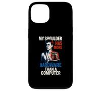 Shoulder Surgery More Hardware Fun Mens Surgery Patient Case for iPhone 13