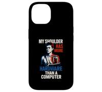 Shoulder Surgery More Hardware Fun Mens Surgery Patient Case for iPhone 14