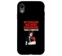 Shoulder Surgery More Hardware Fun Mens Surgery Patient Case for iPhone XR