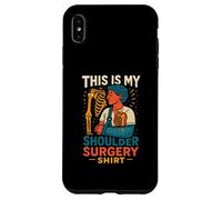 Shoulder Surgery My Surgery Shirt Fun Mens Patient Recover Case for iPhone XS Max