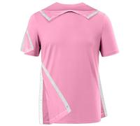 Shoulder Surgery Recovery Shirts Unisex Post Surgery Shirt Left and Right Side Snap Access Recovery T Shirt for Women Men, Pink, M