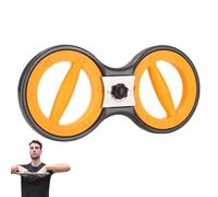 Shoulder Workout Enhancement - Hand Grip Roller Trainer, Arm Resistance Rotation Tool | Wrist Flexor Builder Machine, Upper Leg Endurance Equipment, Muscle Toner Device for Gym Sports Training