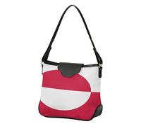 Shoulderbags for Women Women's Trendy Purses Tote Clutch Bag Detachable Straps for Work Travel Gym, Flag of Greenland, One Size