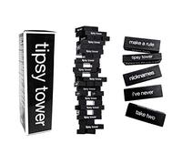 ShouldWeDrinkTonight Tipsy Tower Ultimate Drink Tower Stack Party Game - The Tipsy Tumbling Tower Ice Breaker Game - 54 Blocks with 35+ Drunk Rules and Games. Hilarious Combo of Classic and Modern!