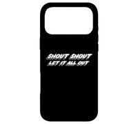 Shout Shout Let it All Out | 1980's Music 80s Case for iPhone 17 Pro Max