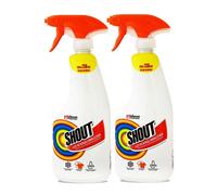 Shout Stain Remover Spray 2 x 500ml Triple Acting Laundry Stain Remover Ef