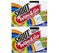 Shout Stain Remover Wipes - 12 ct - 2 pk by Shout